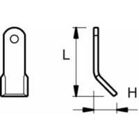COLTELLO TRINCIA Y LEGG. PALLADINO