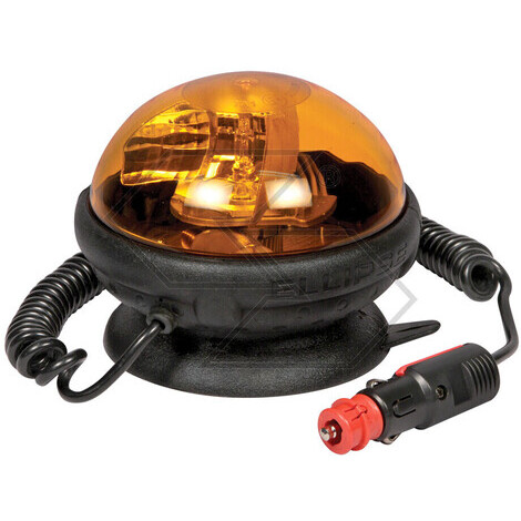 GIROFARO ELLIPSE 12V BASE MAGNETICA