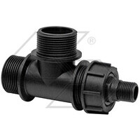 RACCORDO A 3VIE Ø 9 PER MISCELATORE