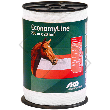 Nastro per recinzioni EconomyLine - 200 m - 20 mm