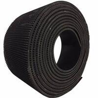 Cinghia bugnata per rotopressa, 3 tele, spessore 6mm circa, larghezza 136 PREZZO AL METRO