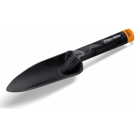 Fiskars Trapiantatore, Lunghezza: 29 cm, plastica rinforzata con fibra di vetro, Nero/Arancione, Solid, 1000695