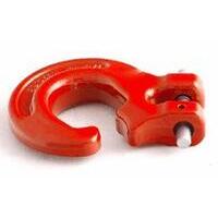 Gancio Grado 80 con perno Ø 9mm, lunghezza totale 95mm, forza trazione 4000kg