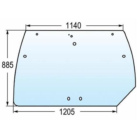 Lunotto posteriore superiore adattabile rif. originale Same 04429137