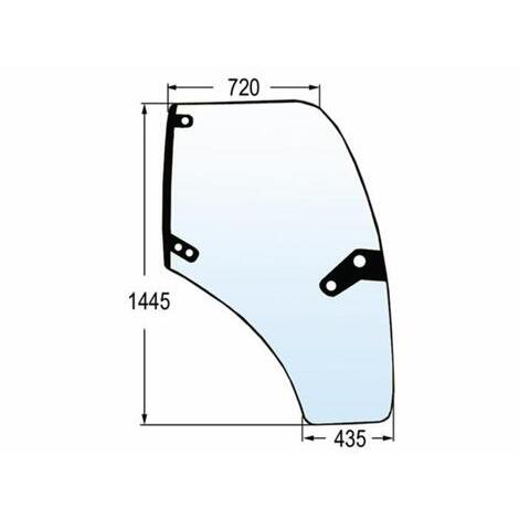 Vetro portiera destra adattabile rif. originale Same 0.012.1432.0/20