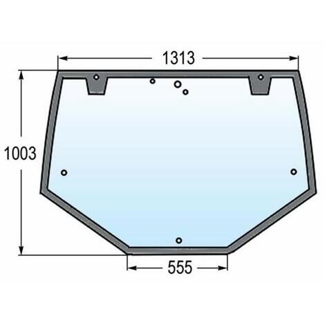 Lunotto posteriore superiore adattabile rif. originale CNH 86002901