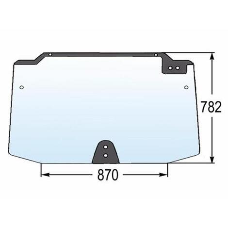 Lunotto posteriore adattabile rif. originale CNH 44911502