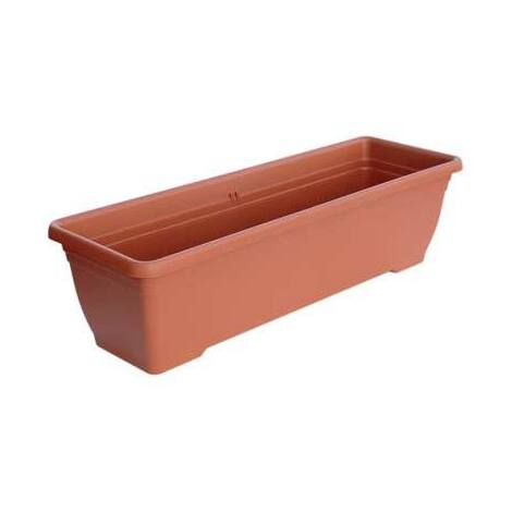 Cassetta  iris  ics - Pp  terracotta  cm  60x20  h.cm  16