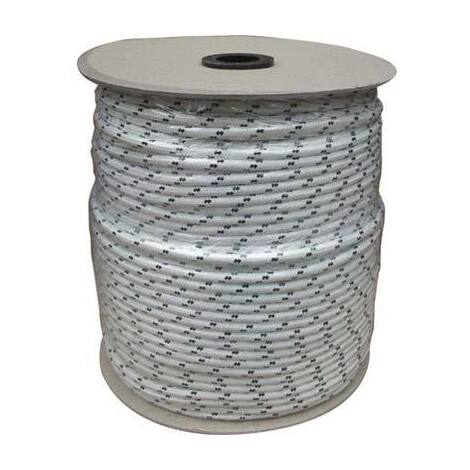Corda  treccia  nylon - 1  calza  a  fusi  d.mm    6