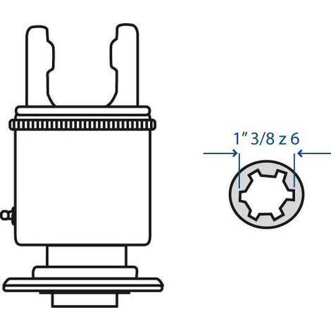 RUOTA LIBERA SERIE 2500 1-3/8