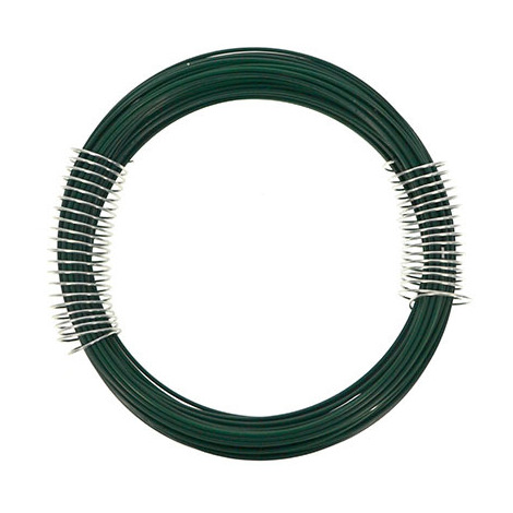 Kit30 matasse filo ferro n.6 1-1,4mm verde plastificato