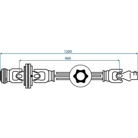 CARDANO BWWE 2480 960 S4/S5 COLLAR