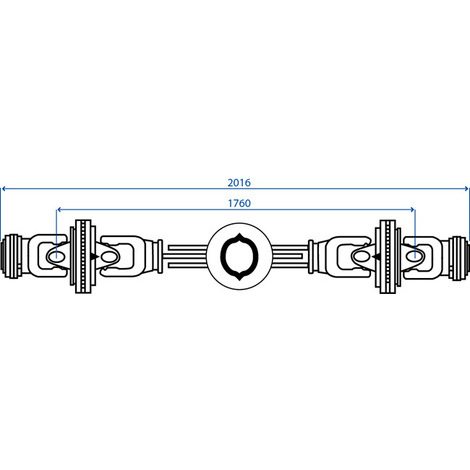 CARDANO BWWZ 2480 1760 1B/2A COLLAR L.T.