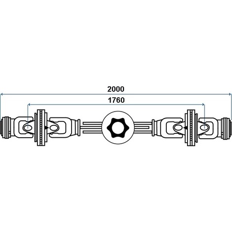 CARDANO BWWZ 2480 1760 S4/S5 COLLAR