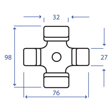 CROCIERA SERIE W2480 G.A.32 X 76 27 X 98