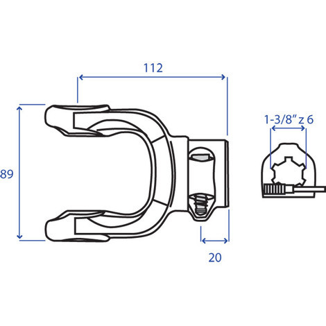 FORCELLA ATT. SERIE 2400