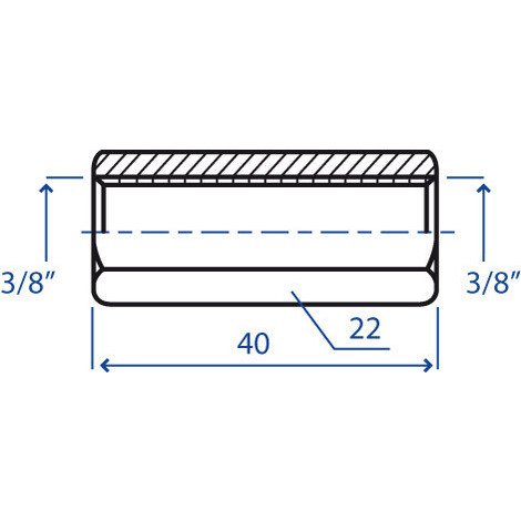 PROLUNGA F/F F.3/8