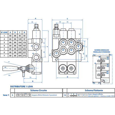 DISTRIBUTORE 40LT 1LEVA FL