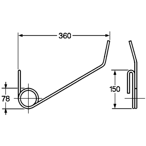 Dente seminatrice gaspardo anter.corta