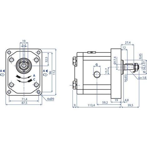 POMPA GR 2 25 CC DX STD GAS