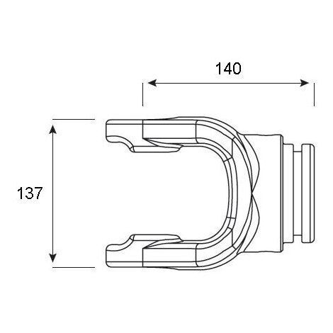 FORCELLA INT. V12 TUBO S5