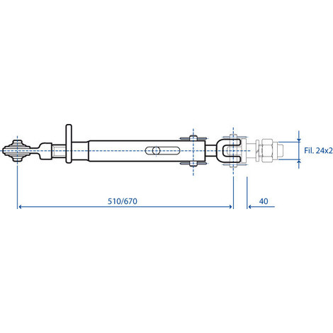 STABILIZZATORE 1CAT. 510/670 L.RIGIDI