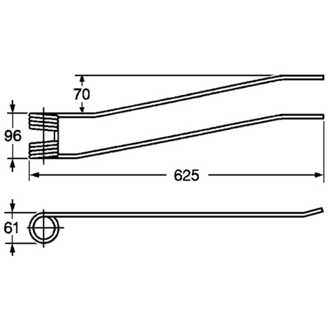 DENTE GIROANDANATORE BORELLO DX LUNGO