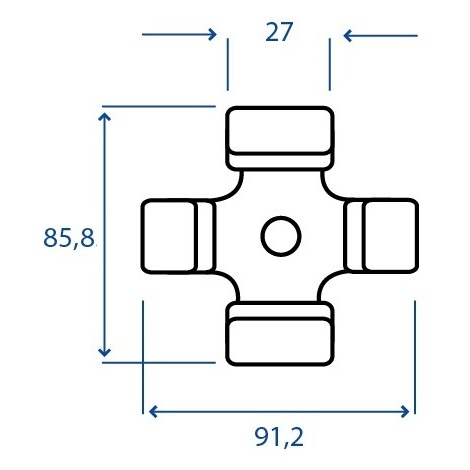 CROCIERA CVJ 40 27, X 91,2 X 85,8