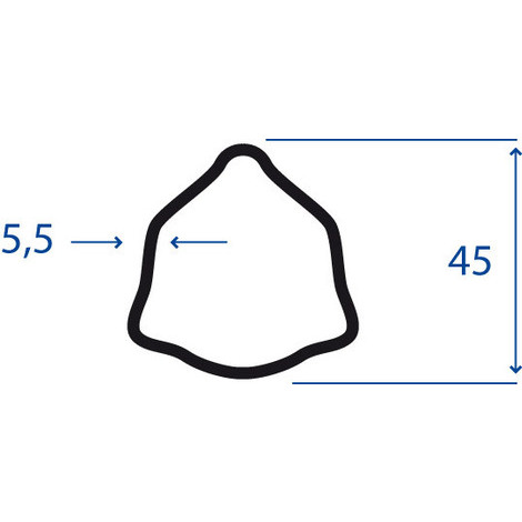 BARRA SERIE T-S   45 X 5,5 MT.3