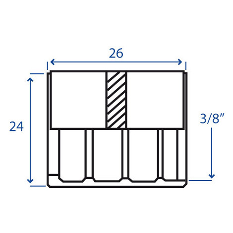 BOCCOLA PER TUBO EASY-K 1SC/2SC 3/8