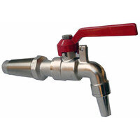 Rubinetto sfera 16 c/portalucchetto