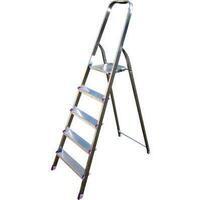 Scala libretto domina sicos - Alluminio/acciaio gradini 7 h.cm 140