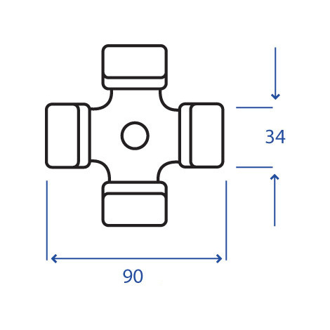 CROCIERA SERIE  WII 34 X  90