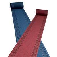 Passatoia agugliato inca - Gomma/sintetico blu h.cm 67 l.mt 25