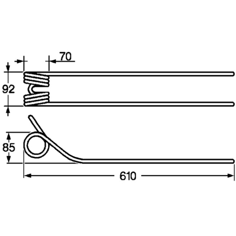 Dente giroandanatore kuhn