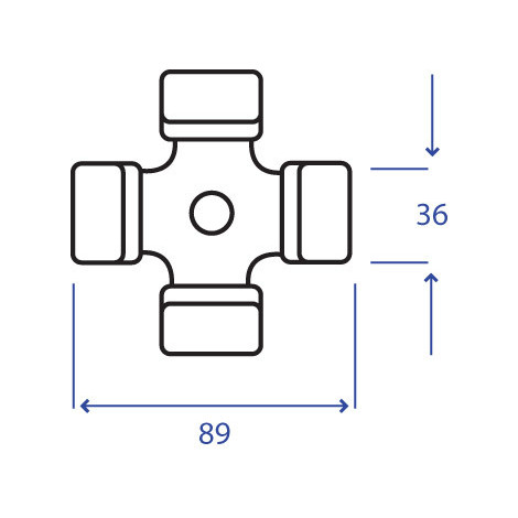 CROCIERA SERIE W2500 36 X  89