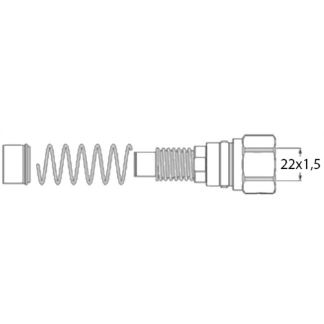 INNESTO RAPIDO F PIASTRA MULTIC. 22X1,5