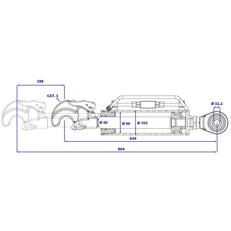 KIT TERZO PUNTO CAT.3/3 GR/SR 50/90/644