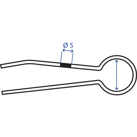 COPPIGLIA A FORCELLA  D.5 PZ.100