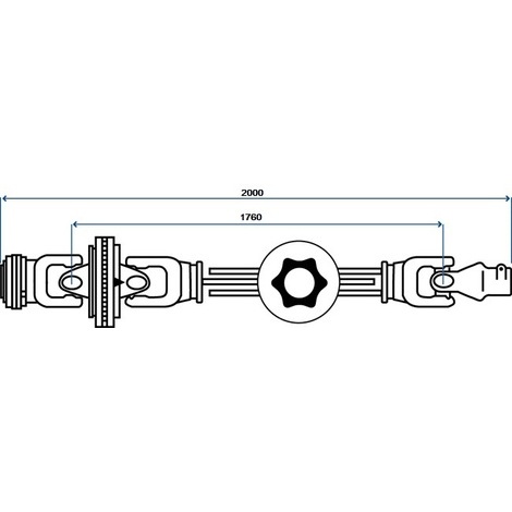 CARDANO BWWE 2580 1760 S4/S5 COLLAR L.T.