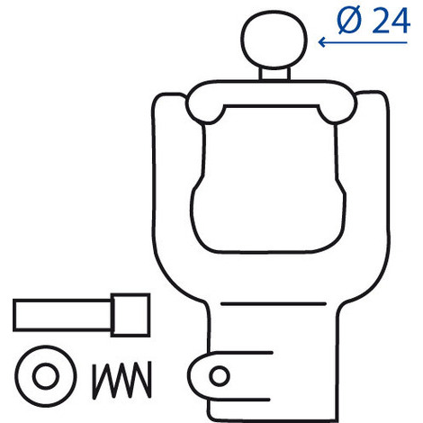 FORCELLA ATT. CVJ 40 1-3/8