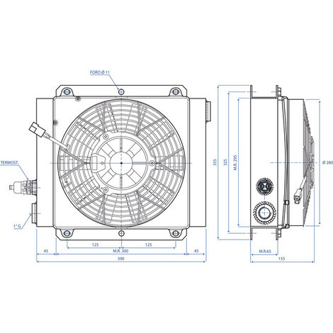 SCAMBIATORE CALOR.12V LT10-140