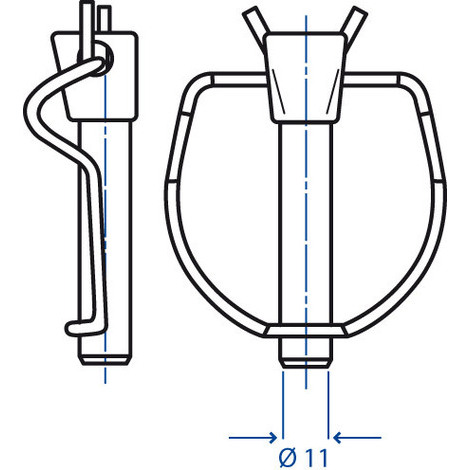 SPINA DI SICUREZZA D.11 PZ.25