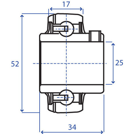 CUSCINETTO X SUPP.AUTOALLIN. TIPO UC205