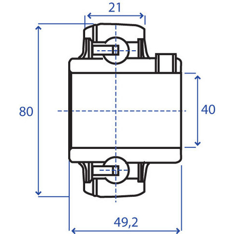 CUSCINETTO X SUPP.AUTOALLIN. TIPO UC208