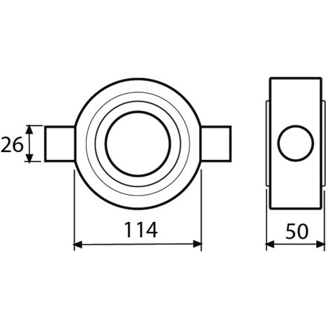 SUPPORTO FRANGIZOLLE FORO D.45