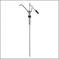 Pompa manuale s.e. acciaio zincata