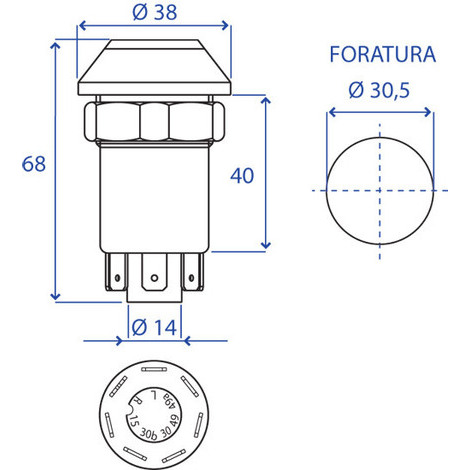 INTERRUTTORE TIPO PNEUTRON