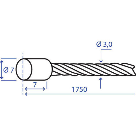 FILO FRENO E FRIZIONE Mm.3 L.1750