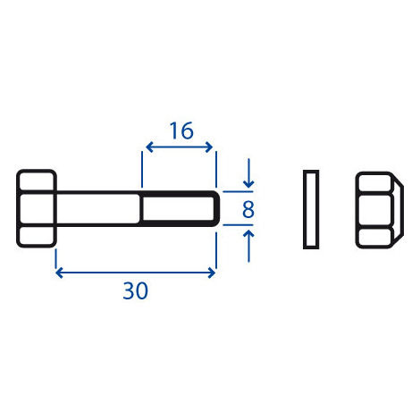 BULLONE ESAG.14X40 FIL. 1,5  PZ.50